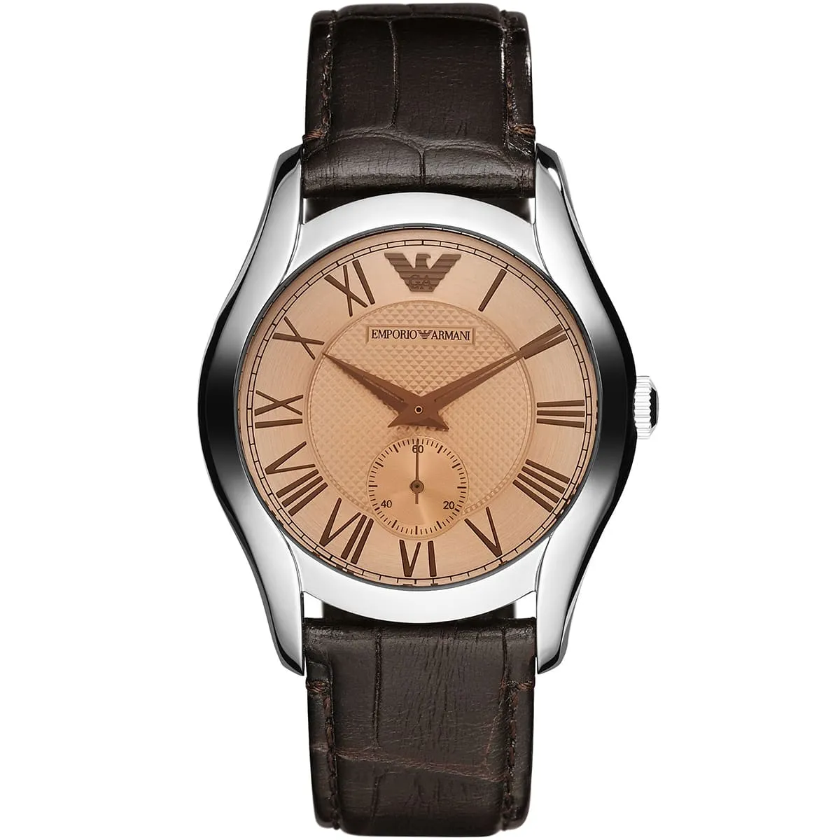 Emporio Armani AR1709 men’s blue dial stainless steel chronograph