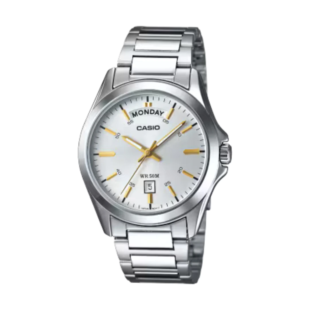 Casio MTP-1370D-7A2VDF Men’s Analog Watch with Silver Dial